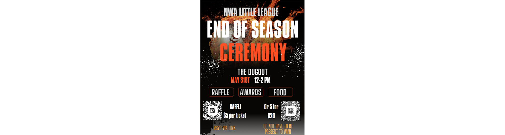 End of Season Award Ceremony